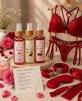 Pack Conexión en Pareja | Aceite para Masajes + Set Temático